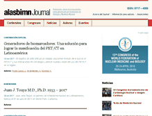 Tablet Screenshot of alasbimnjournal.net
